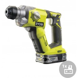 RYOBI Aku kladivo kombinované R18SDS-125S, SDS-Plus, 18V