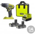 RYOBI Aku vrtačka příklepová R18PD2-220S, 18V