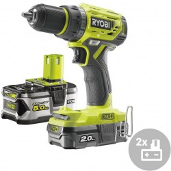 RYOBI Aku vrtací šroubovák R18DD7-252S, 18V