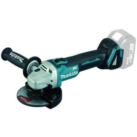 MAKITA DGA506ZJ Aku úhlová bruska 125mm Li-ion LXT 18V, Makpac, bez aku Z