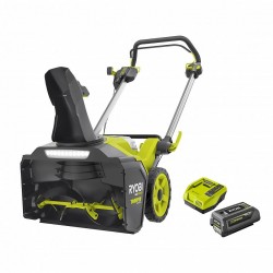 RYOBI Aku fréza sněhová bezuhlíková RY36STX53A-150, 36V, 53cm