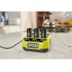 RYOBI 3portová nabíječka RC43P, 4V