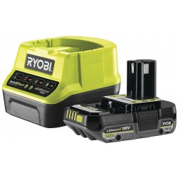 RYOBI Set akumulátor+nabíječka, RC18120-120C, 18V, 1x2Ah